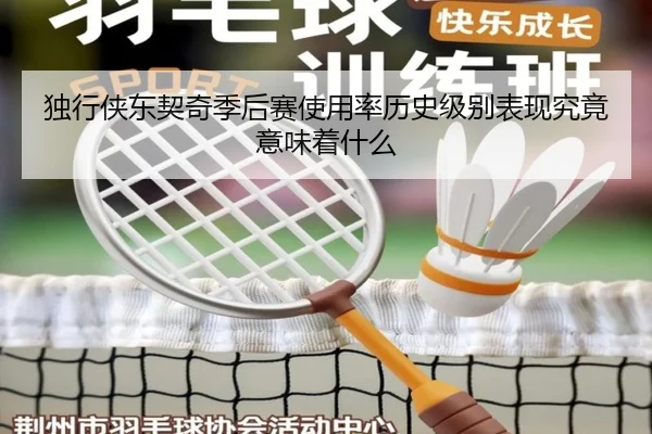 独行侠东契奇季后赛使用率历史级别表现究竟意味着什么